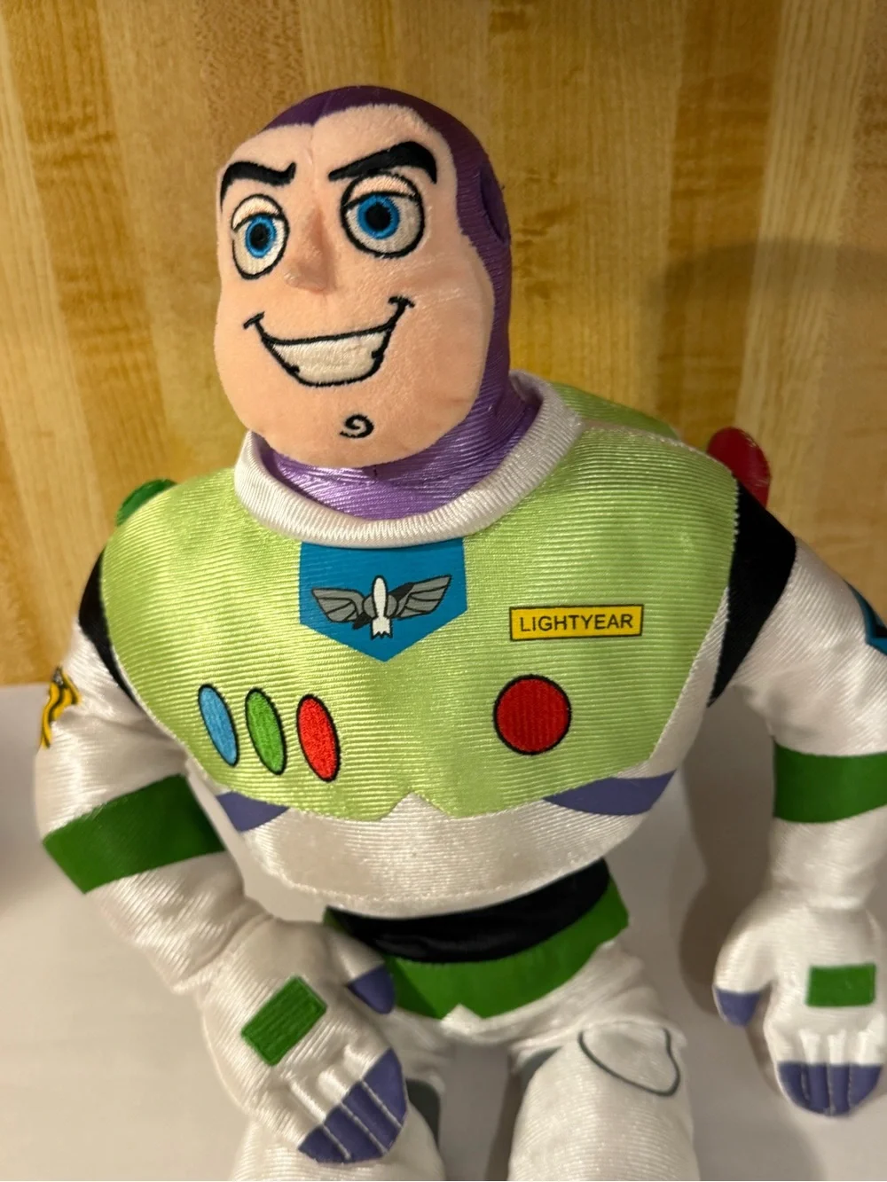 Buzz Lightyear Green & Purple Plush Action Toy -